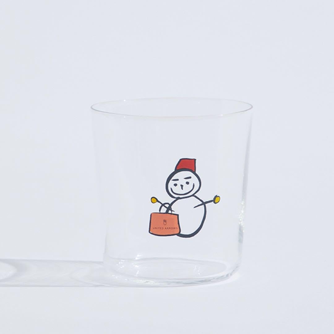Amazon.co.jp: UA雪だるま グラス 2個セット 仙禽 : ホーム  