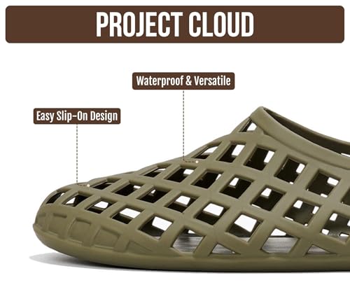 Image of Project Cloud Jelly Shoes Women - Lightweight & Water-Resistant Women's Flats Sandals - Non Slip Womens Shoes - Perfect Summer Jelly Flats for Women 2026 (Jellz)