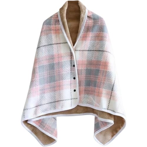 Manta cálida para sofá poncho polar mujer regalo ideal invierno 2