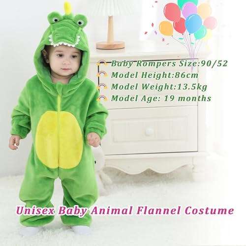 image for TONWHAR Kids' And Toddlers' Infant Tiger Dinosaur Animal Fancy Dress C