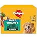Price comparison product image PEDIGREE Adult Dog Food Pouches Vitality+ Chunks in Gravy 48 x 85 g Multipack