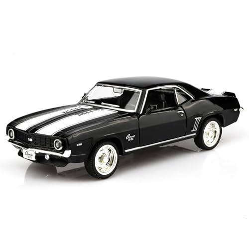 TOKAXI 1/36 Scale Chevrolet 1969 Camaro SS Diecast Cars Models Pull Back Vehicles Toy Cars Cars Gifts for Boys Girls