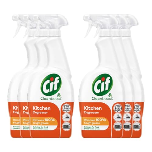 6 X CIF POWER & SHINE KITCHEN SPRAY 700ml | 6 PACK BUNDLE