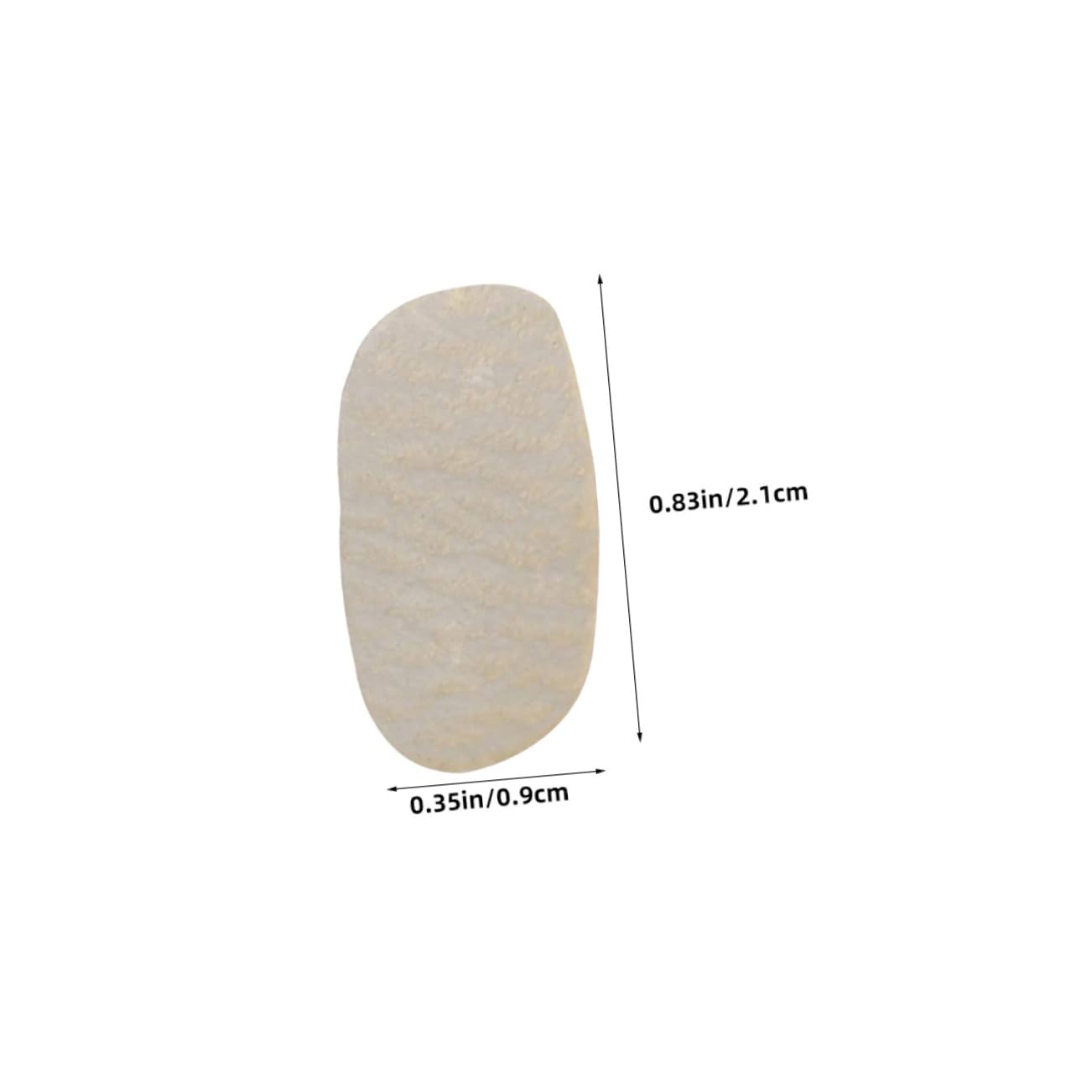 GALPADA 4pcs Cello Bridge Pads Soft Sheepskin Protectors for Cello Parts Easy to Install Durable String Support for Enhanced Sound Quality