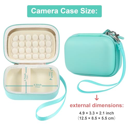 Estuche duro para cámara digital pequeño compatible con Canon y Nikon miniatura 2