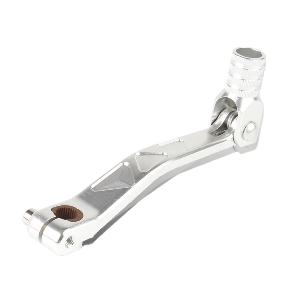 Syc27qp Silver Shift Pedal Lever Motorcycle Motorcycle Folding Gear Shift Lever For Kayo Bosuer 110 125 140 150 160 250Cc Gear Lever Shift Pedal Folding Lever