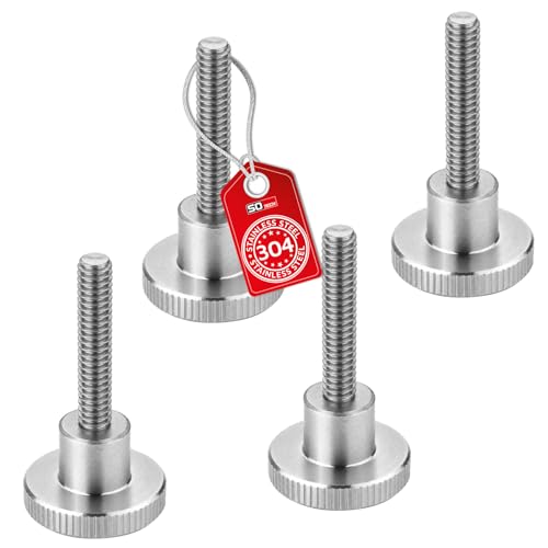 Vis à poignée métrique M8 inox 30 mm pour ajuster vos meubles de jardin et installations extérieures