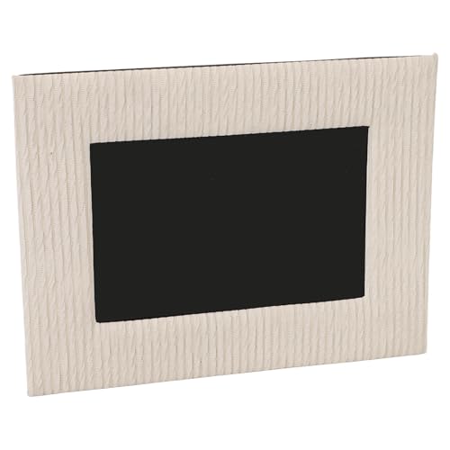 Picture Frame for Tabletop Display Leather Photo Frame for 6 Inch Photo Home Decor Unique Texture 8.5x4.7x6.5in