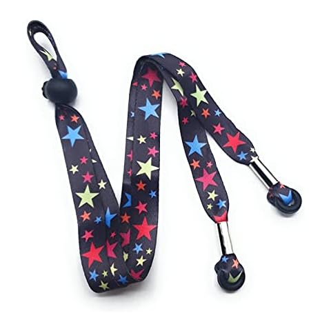 SpiriuS Adjustable Eyeglasses glasses Eyewear Holder Strap Lanyard (Rainbow Stars) Cover