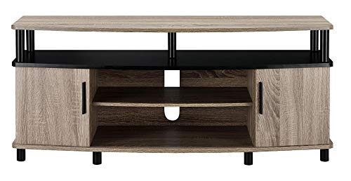 Ameriwood Home Carson Tv Stand For Tvs Up To 50", Sonoma Oak #TOP1