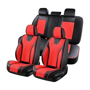 Housses de siège de voiture en similicuir respirant universel