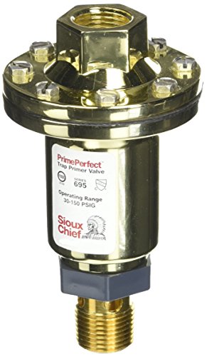 Soux Chief 695-01 Valve Brass Plated Trap Primer
