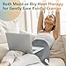 Comfytemp Heating Pad for Back & Period, FSA Eligible Electric Large Heat Pad, 2H Auto Off, Birthday Gifts for Women Men Mom Dad, HSA Approve Moist Neck Shoulder Legs Knee Heated Pad Washable, 12