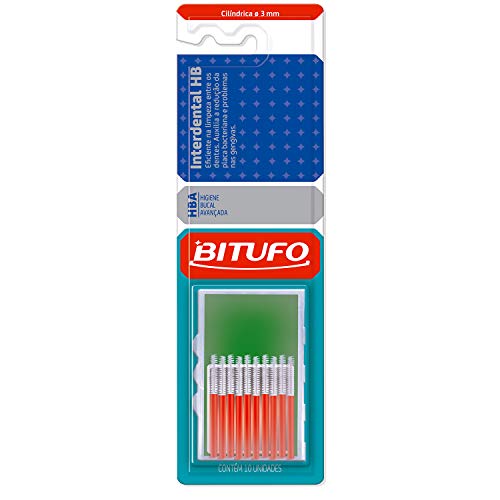 Escova Interdental Hb Cilíndrica 3 Mm, Bitufo