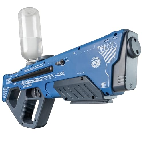 Aqua Blaster AB-400 Electric Water Gun Rechargeable Water Blaster for Kids 600ml Capacity Electric Water Pistol Fast Reload Summer Water Toy