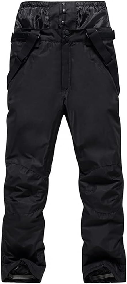 Men's Skiing Pants Thick Winter Outdoor Insulated Snow Sports Pants Women Waterproof Windproof