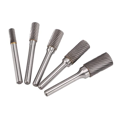 Set de 5 fresas de carburo con vástago 6 mm miniatura 3