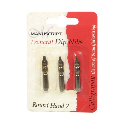 Manuscript Leonardt 3Pc Ink Dip Pen Nib Set - Calligraphy 2 #TOP5