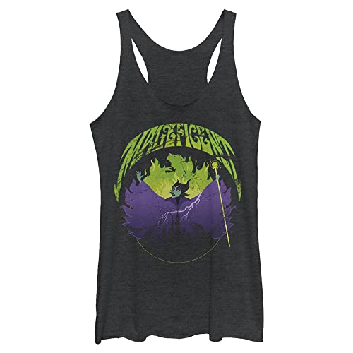 Chemise Disney Maléfique pour femme style rock en coton fluide confortable