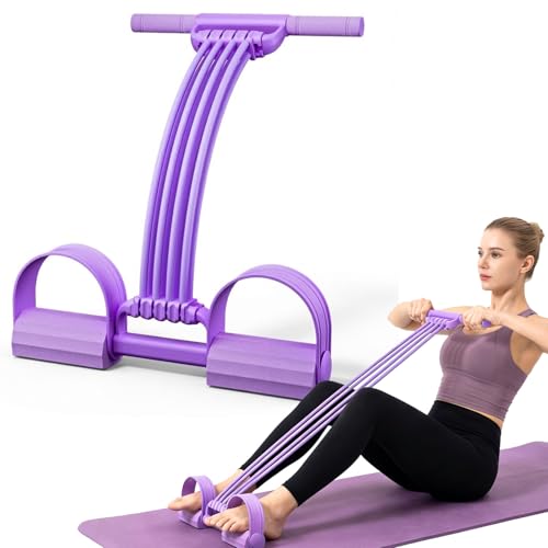 8-Tube Resistance Band with Handles for Full-Body Workout