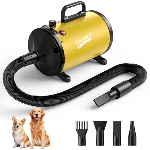 Dog Dryer High Velocity 4 Nozzles 5.2HP/3800W (Professional)