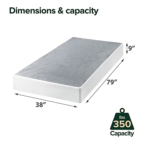 Zinus 9 Inch Metal Smart Box Spring / Mattress Foundation / Strong Metal Frame / Easy Assembly, Twin Xl #TOP4