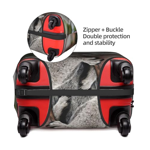 Housse de protection lavable pour bagages koala tissu extensible L - 4