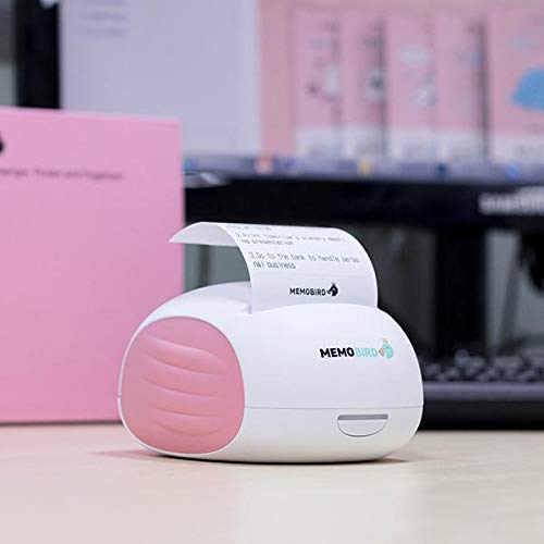 Memobird G2 Thermal Printer | Inkless Printer | Sticky Portable Printer | Compatible With Iphone And Android | Wi-Fi And Bluetooth Mode | Black And White Mini Picture And Note Printer - Green #TOP7