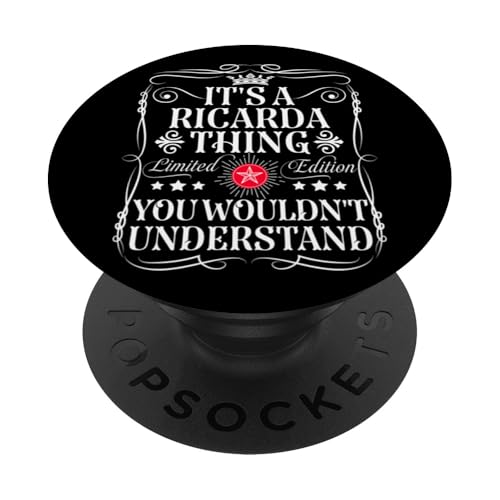 El nombre de Ricarda es una cosa de Ricarda que no entenderías PopSockets PopGrip Adhesivo