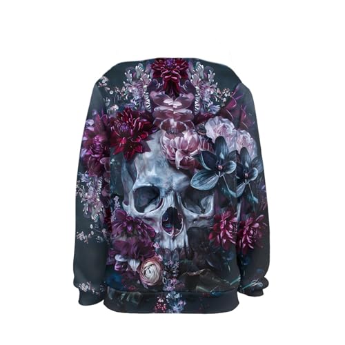 Image of GLUDEAR Teen Boys Girls Novelty Animal Galaxy Hoodies Sweatshirts Pullover