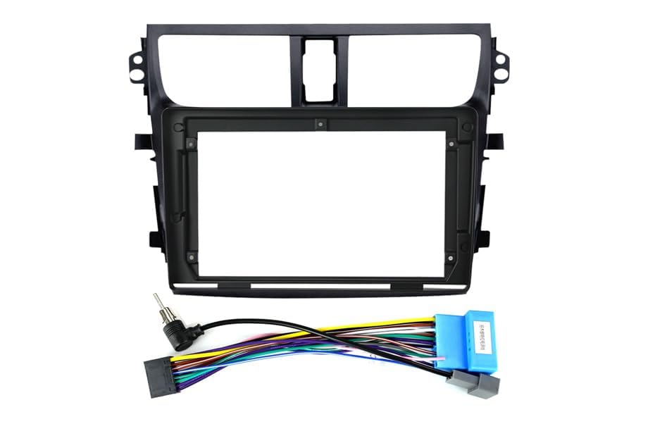 Image of Audio Wheels Car Android Frame ABS300 Plastic Material 9 inch with Wiring Suitable for Base Model for Maruti Celerio 2015-2018