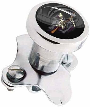 Aluminum Steering Wheel Spinner Knob Handle for Car Truck SUV Grim Reaper Skull Model-PYT-8888-5053