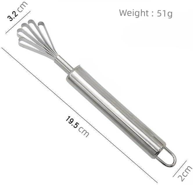 Miniatura 2 de Suministros de cocina Trituradora de coco de acero inoxidable Melón y removedor de semillas de frutas Raspador de carne de coco Rascador de escamas