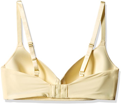 Image of Triumph T-Shirt Bra For Women Wired Padded Body Make-Up Series Seamless Everyday Lingerie Lycra Xtra Fine Breathable Fabric Second-Skin Smooth 3 /4 Cup Support Invisible Underwire Pack Of 1