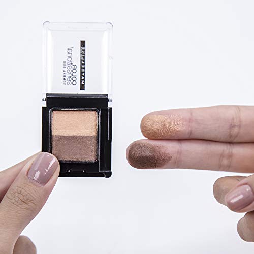 Sombra Duo Color Sensational Caliente, Maybelline, Dourado/Marrom