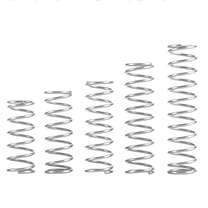 Ctyjia 10 Stück Druckfedern 0.7x7x20mm