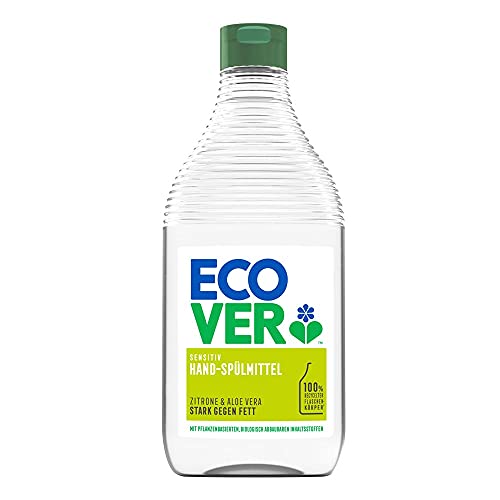 (3er BUNDLE) | Hand-Spülmittel Zitrone & Aloe Vera - Ecover, 500ml | 500ml - Ecover