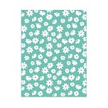 Craftelier - Daisy Flowers Embossing Folder | Daisy Relief for Scrapbooking and Crafts | Compatible with Sizzix Big Shot, Big Shot Plus, Revolution | 15 x 20 cm