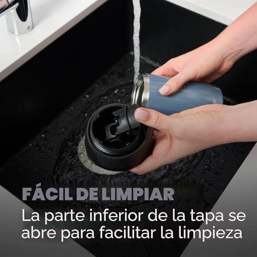 Miniatura 11 de Contigo West Loop Mini Autoseal Taza Térmica De Acero Inoxidable Frasco De Vacío Vaso A Prueba De Fugas Taza De Café Para Llevar Con Tapa Fácil De Limpiar Sin Bpa Lakeside 300 Ml