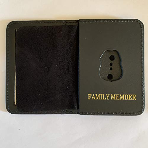 New York CITY SERGEANT FAMILY MEMBER COURTESY SHIELD MININ BADAGE AND ID WALLET
