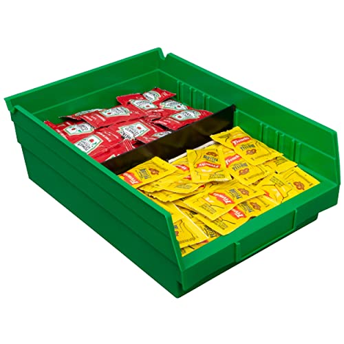 Akro-Mils Divisor de plástico de largura cruzada 40150 para caixas de armazenamento 30150, 30158, 30