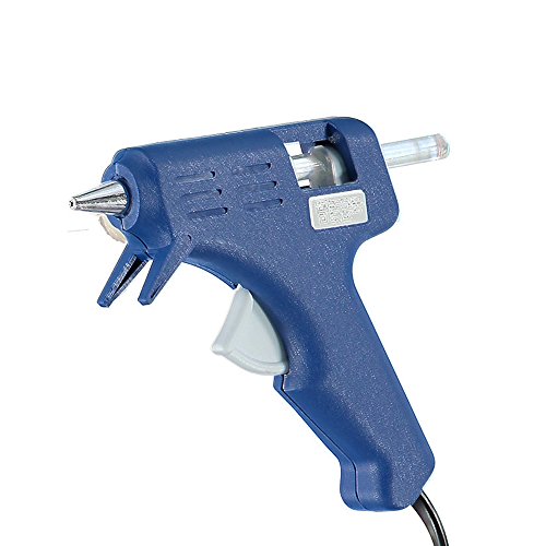 Mini Pistola para Cola Quente Azul AC-280 Rhamos e Brito - BIVOLT 110-240 V
