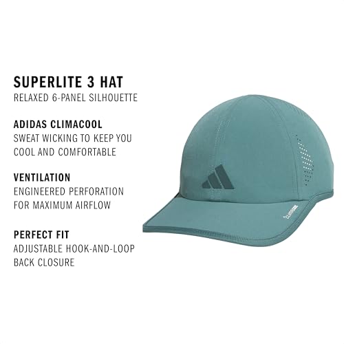 Image of adidas Women's Superlite Hat - Lightweight Moisture-Wicking Cap for Workout and Training