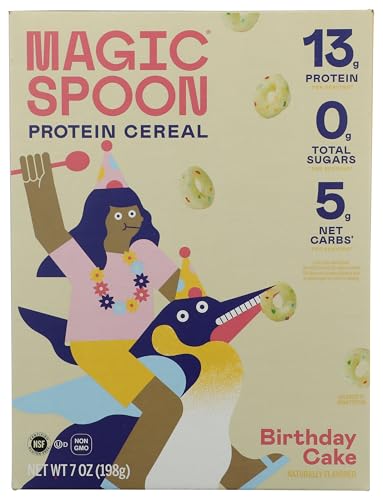 Image of Magic Spoon Cereal Birthday Cake, 7 oz