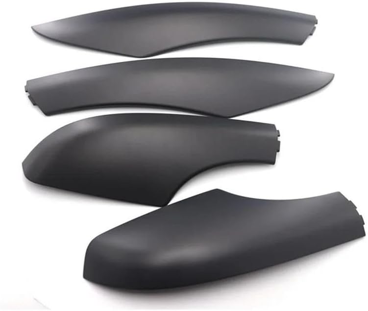 Car Roof Rack Bars 4pcs Roof Rack Cover for Skoda for Yeti 5l SUV 2009~2017 Abs Car Luggage Bar Cap Part Trim Rail End Shell Plasitc Guard(Front Right)