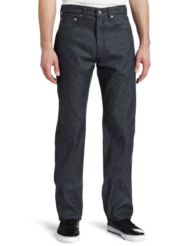Levi's Men's 501 Original Fit-Jeans, Dark Gray Rigid STF, 31W x 30L