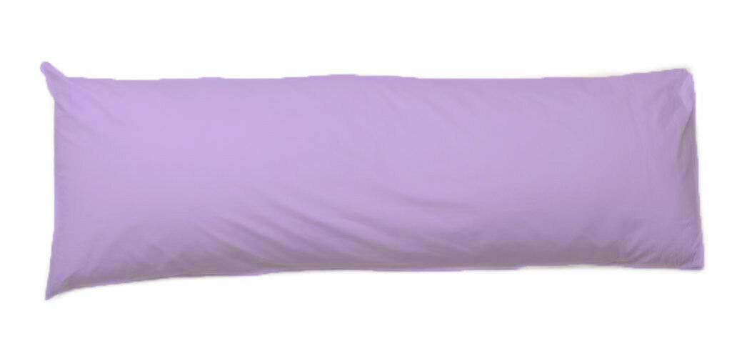 COMFY300 Bolster Pillow with Free Cover – Soft Support Cushion for Sleeping, Back, Neck & Leg Support – Comfortable Cylindrical Pillow for Bed & Sofa (Lilac, 3ft(36"))