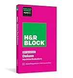 H&R Block Tax Software Deluxe 2021 with 3% Refund Bonus Offer (Amazon Exclusive) [Physical Code by...