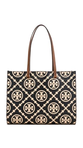Bolso Tote Tory Burch con Monograma y Contraste miniatura 1
