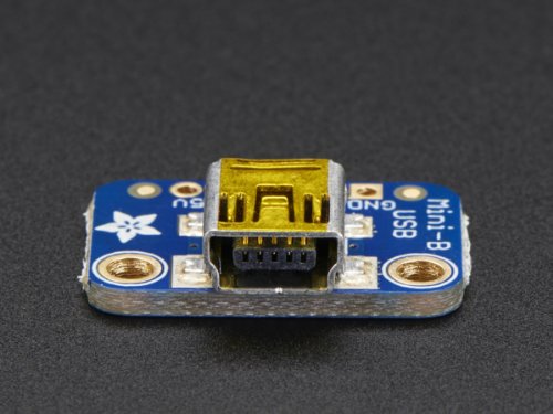 Adafruit Usb Mini-B Breakout Board [Ada1764] #TOP3